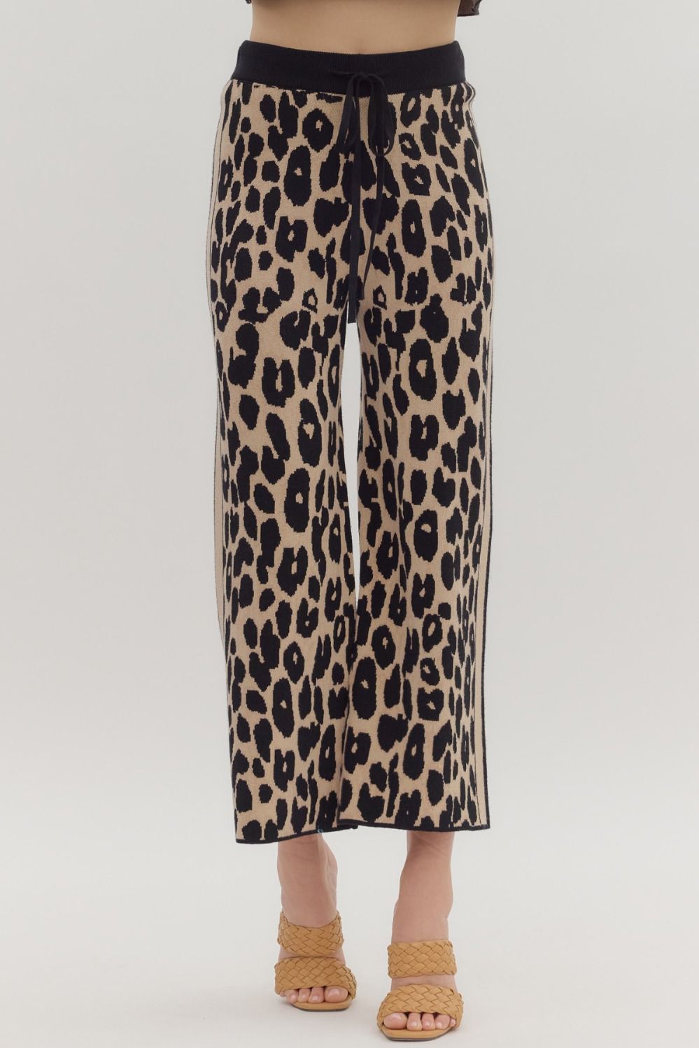 LEOPARD 2 PIECE PANT SET