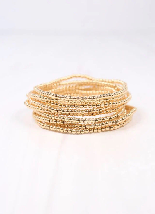 GOLD SAMUELS BRACLET SET