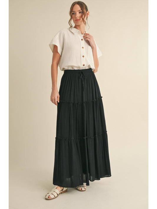 LONG BLACK SKIRT