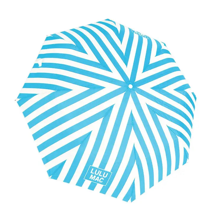LuLuMac  blue striped umbrella