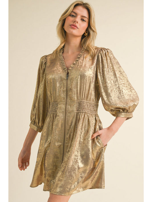 Look My Way Dress, Taupe