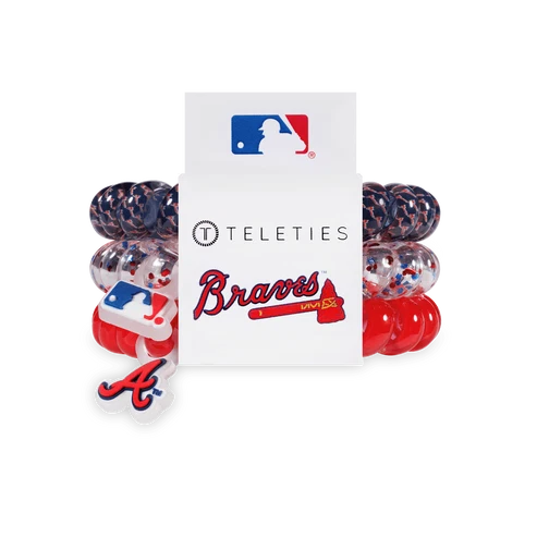 Atlanta Braves Large Hair Ties