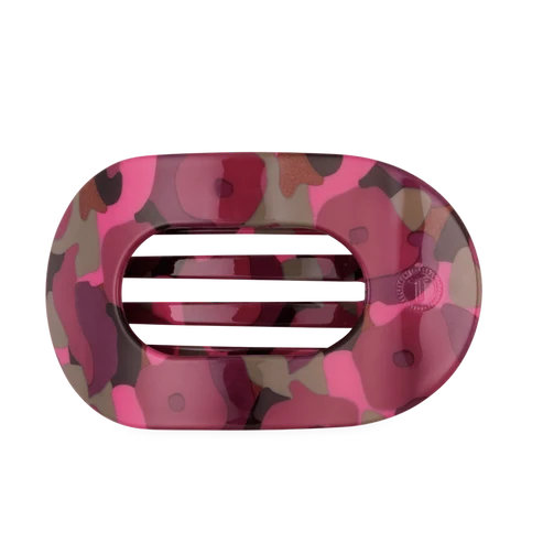Garden Glam Large Flat Round Hair Clip