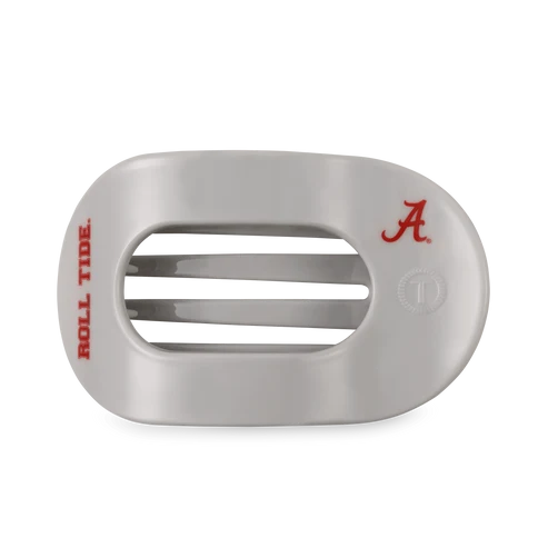 Roll Tide Large Flat Round Hair Clip