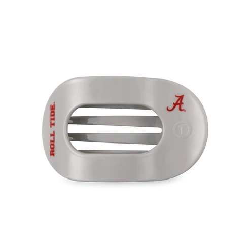 Roll Tide! Medium Flat Round Hair Clip