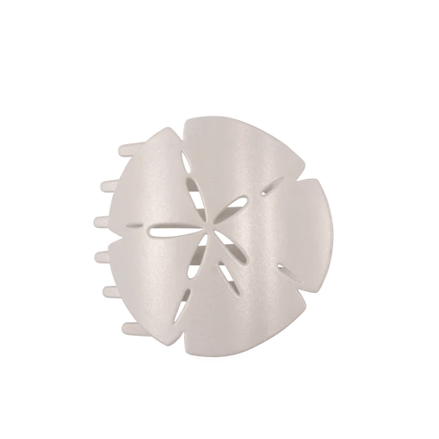 Sand Dollar Large Flat Hair Clip